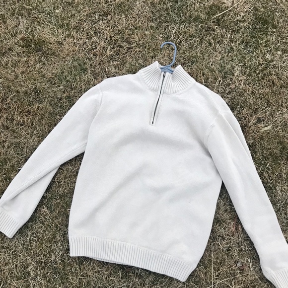 Eddie Bauer half zip sweater. worn once - Picture 1 of 2